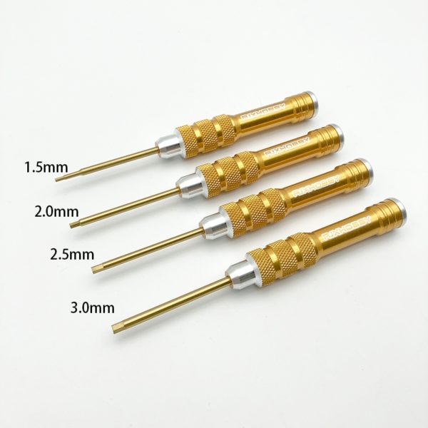 RJX Mini Titanium Hex Screwdriver Set - RC FPV