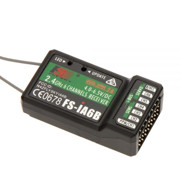 FS-iA6B 6CH 2.4G Telemetry Receiver