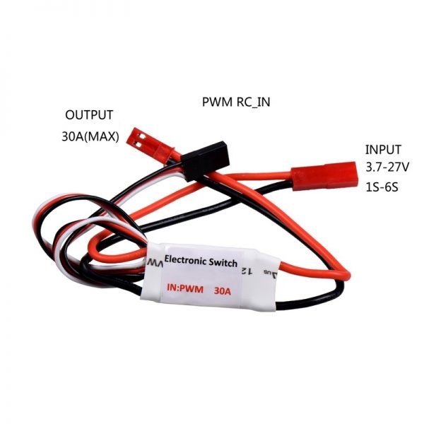 JHEMCU 30A Switch Module 3.7V-27V 1S-6S