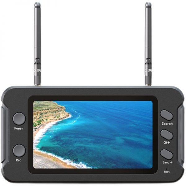 FPV Monitor: 4.3" LCD DVR, 40CH, Auto Search