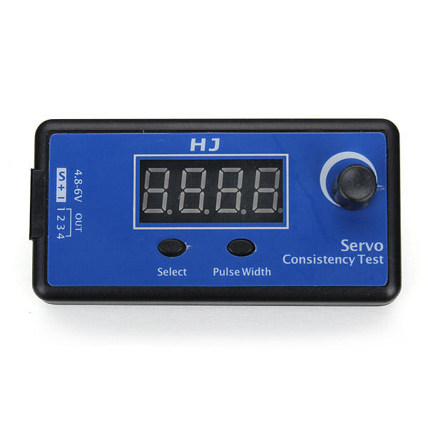 HJ Digital Servo Tester - Reliable RC Servo Testing