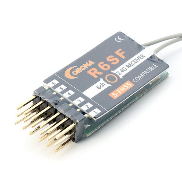 Corona R6SF 2.4G 6CH Receiver - RC Models