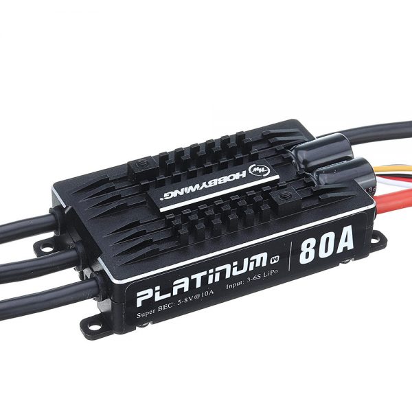 Hobbywing Platinum PRO 80A V4 ESC - RC Helis & Quads