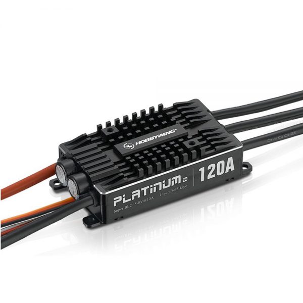 Hobbywing Platinum PRO 120A V4 ESC for 500-550 Class RC Helicopter